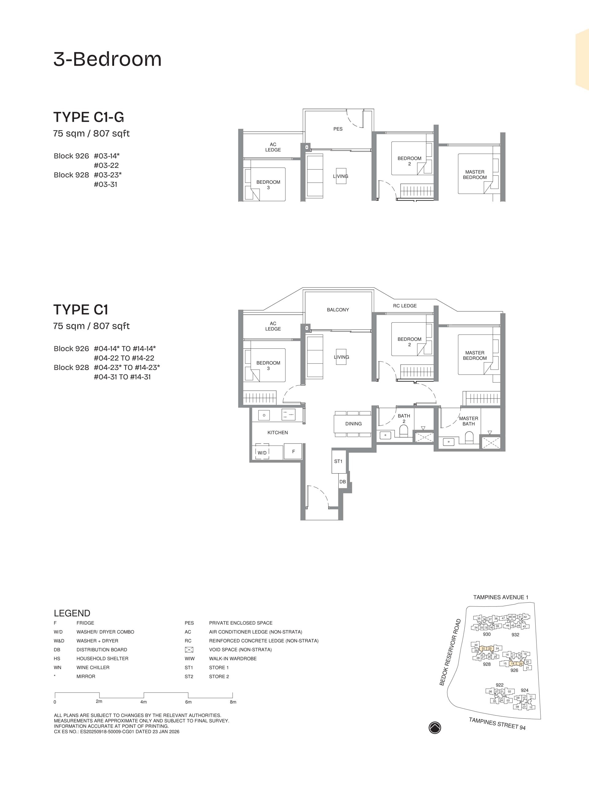 Pinery Residences floorplan